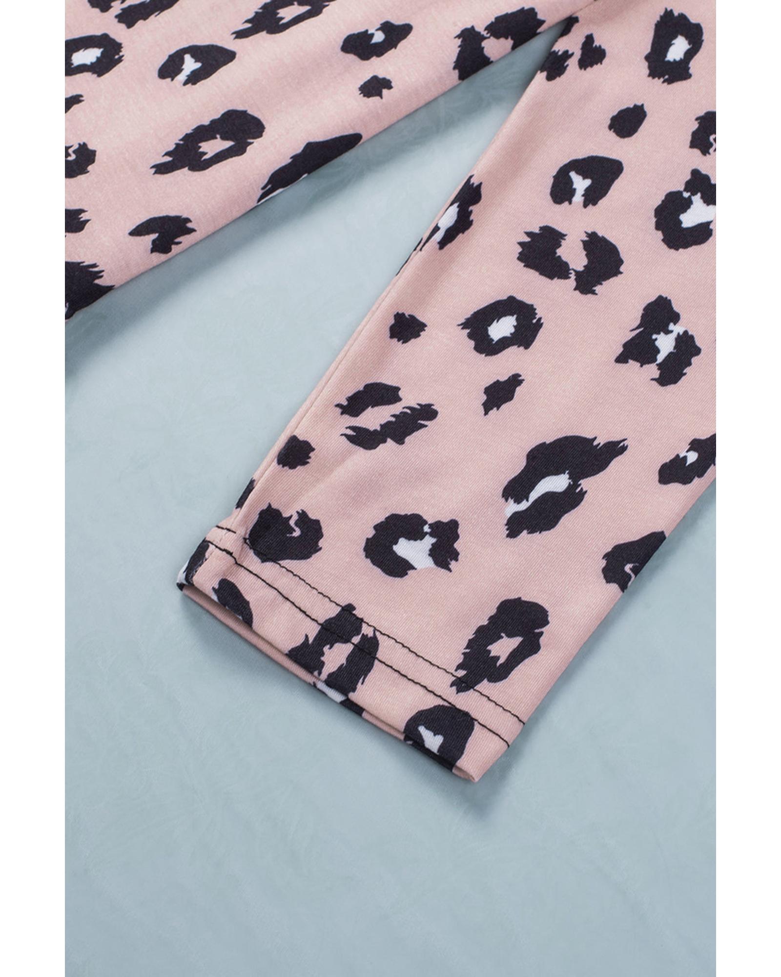 Azura Exchange Leopard Terry Top - M