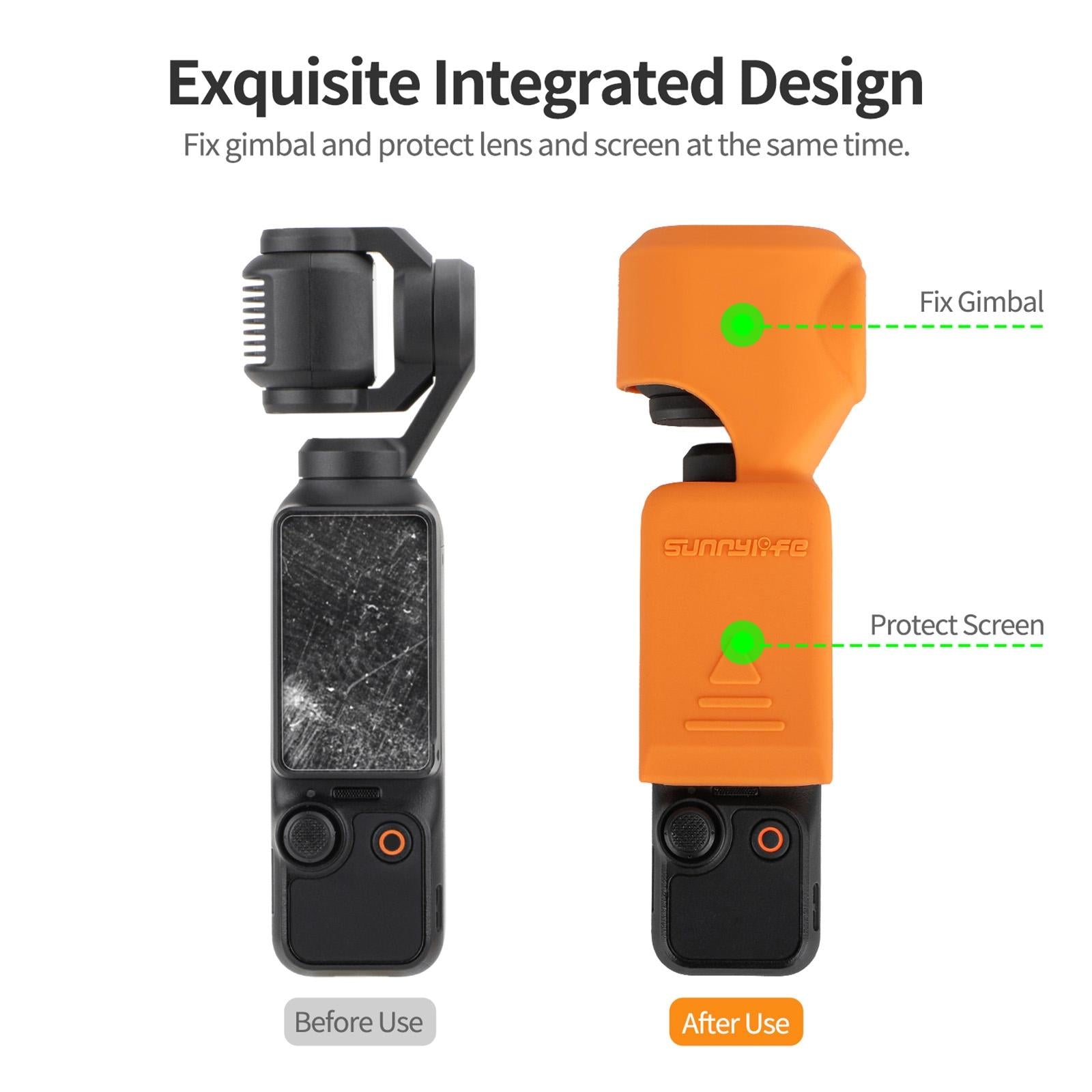 Silicone Protective Case For Dji Pocket 3